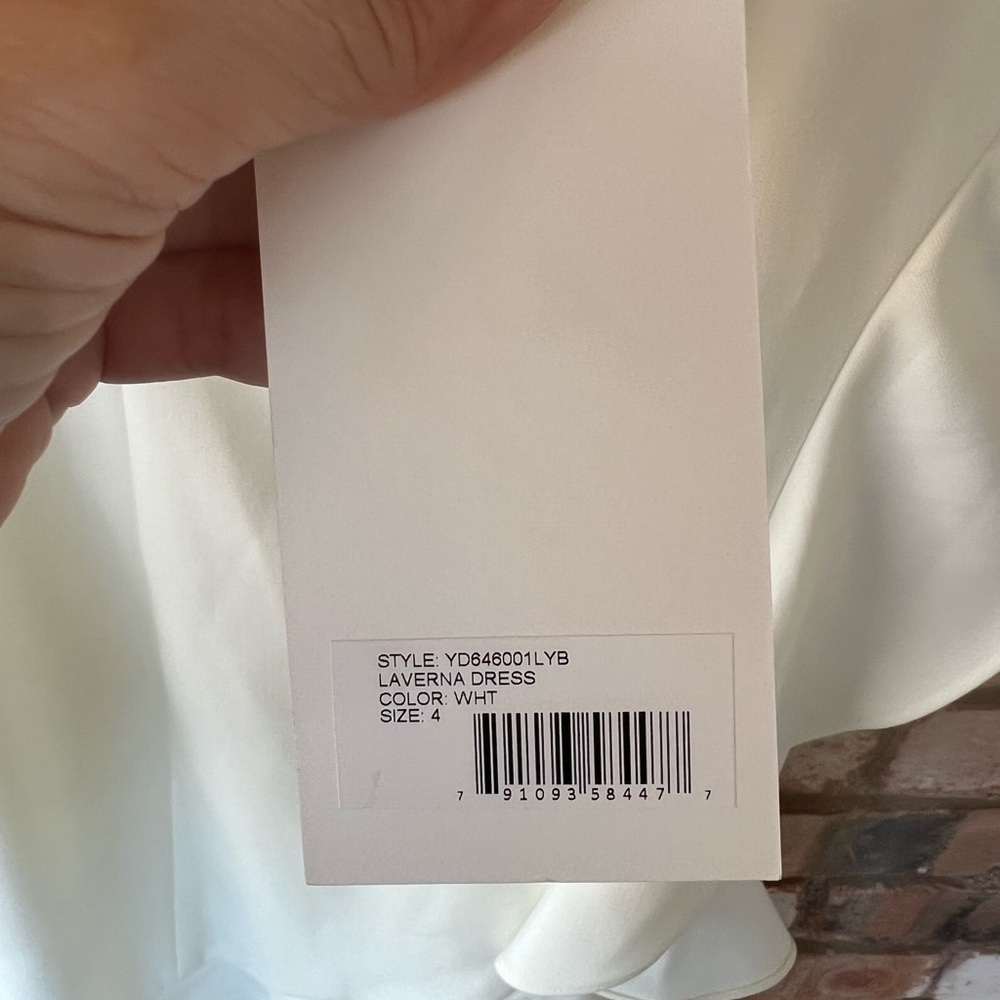 Likely White Ruffle Mini Dress - Picture 5 of 11